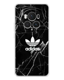 Чехол для Huawei Honor Magic 7 Pro с картинкой «Белый мрамор Adidas»