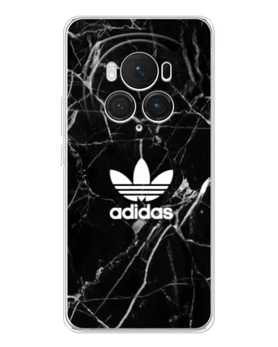 Чехол для Huawei Honor Magic 7 Pro с картинкой «Белый мрамор Adidas»