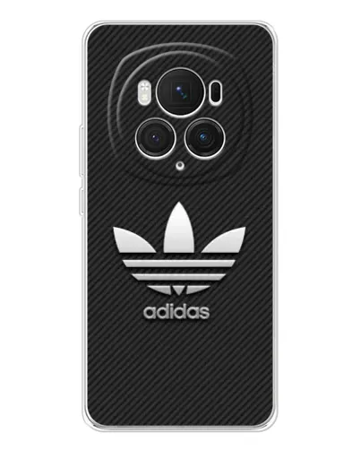 Чехол для Huawei Honor Magic 7 Pro с картинкой «Adidas Карбоновая текстура»