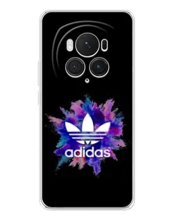 Чехол для Huawei Honor Magic 7 Pro с картинкой «Взрыв красок Adidas»
