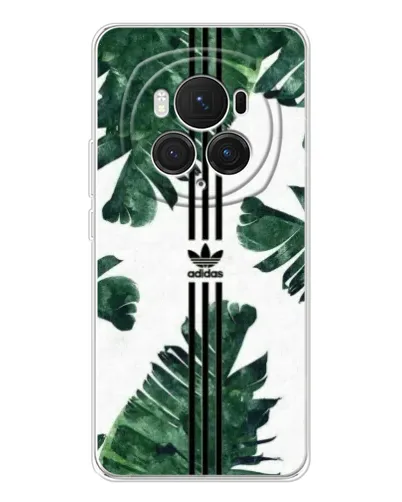 Чехол для Huawei Honor Magic 7 Pro с картинкой «Пальмовые листья адидас»