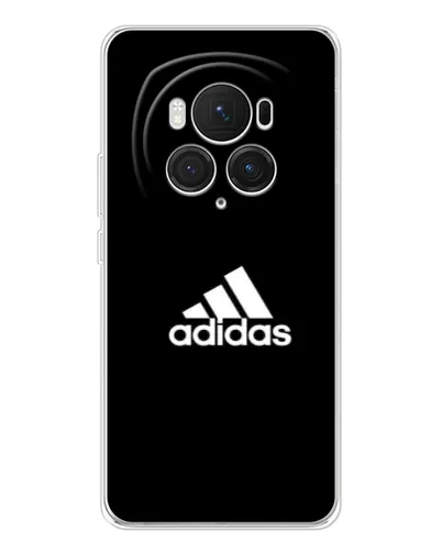 Чехол для Huawei Honor Magic 7 Pro с картинкой «Черная классика Adidas»