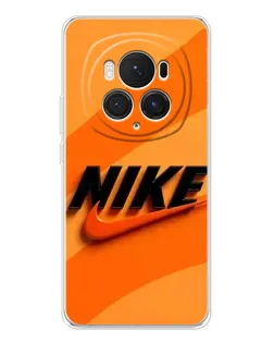 Чехол для Huawei Honor Magic 7 Pro с картинкой «Оранжевый драйв Nike»
