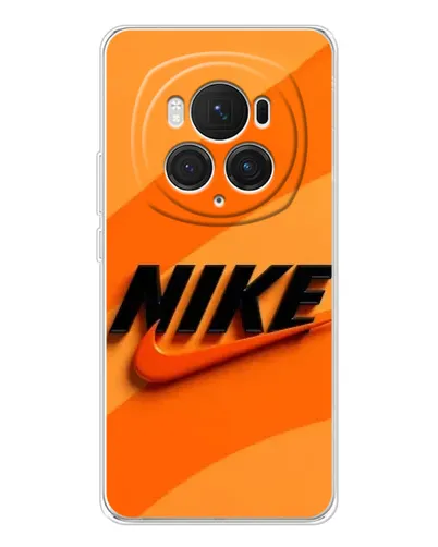 Чехол для Huawei Honor Magic 7 Pro с картинкой «Оранжевый драйв Nike» Чехол для Huawei Honor Magic 7 Pro с картинкой «Оранжевый драйв Nike»