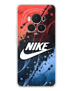 Чехол для Huawei Honor Magic 7 Pro с картинкой «Градиентный принт Найк»
