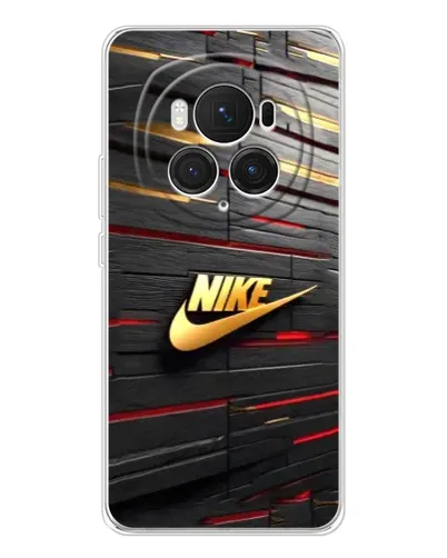Чехол для Huawei Honor Magic 7 Pro с картинкой «Золотой Nike на металле» Чехол для Huawei Honor Magic 7 Pro с картинкой «Золотой Nike на металле»