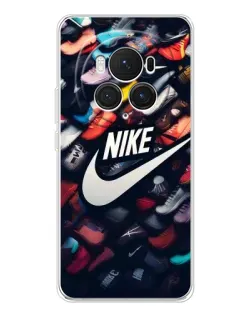 Чехол для Huawei Honor Magic 7 Pro с картинкой «Коллекция кроссовок Nike»