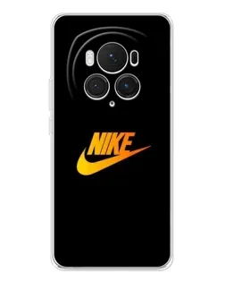 Чехол для Huawei Honor Magic 7 Pro с картинкой «Золотой логотип Nike»