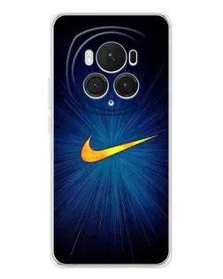 Чехол для Huawei Honor Magic 7 Pro с картинкой «Синий пульс Nike»