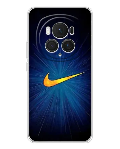 Чехол для Huawei Honor Magic 7 Pro с картинкой «Синий пульс Nike» Чехол для Huawei Honor Magic 7 Pro с картинкой «Синий пульс Nike»
