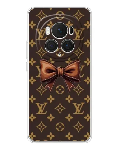 Чехол для Huawei Honor Magic 7 Pro с картинкой «LV с бантом»