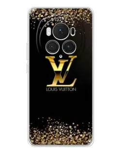 Чехол для Huawei Honor Magic 7 Pro с картинкой «LV — золотые искры»