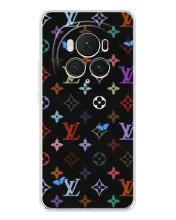 Чехол для Huawei Honor Magic 7 Pro с картинкой «Цветная монограмма LV»