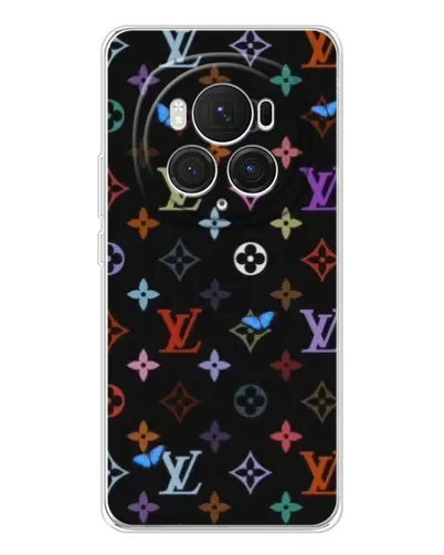 Чехол для Huawei Honor Magic 7 Pro с картинкой «Цветная монограмма LV»