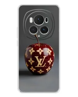 Чехол для Huawei Honor Magic 7 Pro с картинкой «Красное яблоко LV»