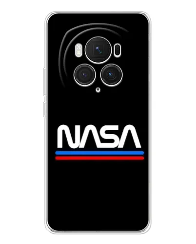 Чехол для Huawei Honor Magic 7 Pro с картинкой «NASA — классика Red Blue»
