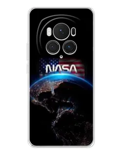 Чехол для Huawei Honor Magic 7 Pro с картинкой «Земля из космоса NASA»