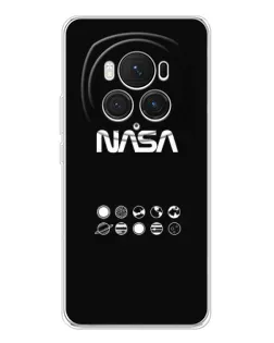 Чехол для Huawei Honor Magic 7 Pro с картинкой «NASA — технический принт»