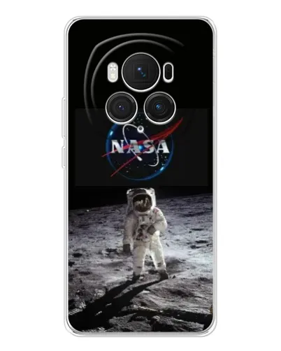 Чехол для Huawei Honor Magic 7 Pro с картинкой «Астронавт на Луне»
