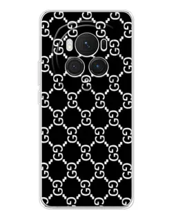 Чехол для Huawei Honor Magic 7 Pro с картинкой «Gucci — сетчатый паттерн»