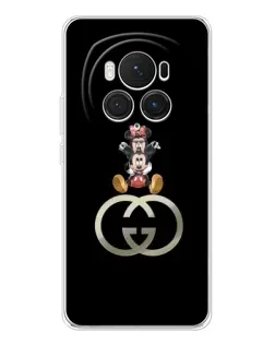Чехол для Huawei Honor Magic 7 Pro с картинкой «Минни Маус на лого»