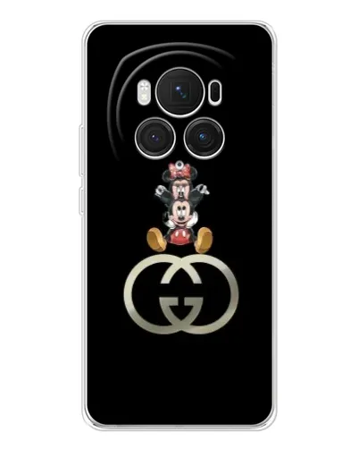 Чехол для Huawei Honor Magic 7 Pro с картинкой «Минни Маус на лого»
