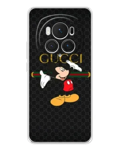 Чехол для Huawei Honor Magic 7 Pro с картинкой «Микки Маус Gucci»