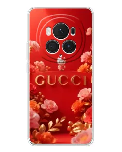 Чехол для Huawei Honor Magic 7 Pro с картинкой «Gucci — золотой сад»