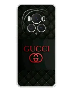 Чехол для Huawei Honor Magic 7 Pro с картинкой «Gucci — стеганый черный»