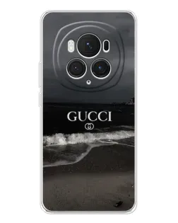 Чехол для Huawei Honor Magic 7 Pro с картинкой «Gucci — морской прибой»