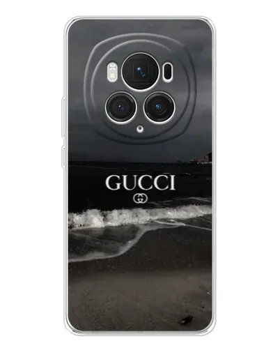 Чехол для Huawei Honor Magic 7 Pro с картинкой «Gucci — морской прибой»