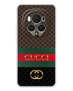 Чехол для Huawei Honor Magic 7 Pro с картинкой «Gucci — брендированный десерт»