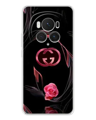 Чехол для Huawei Honor Magic 7 Pro с картинкой «Gucci — неоновая роза»