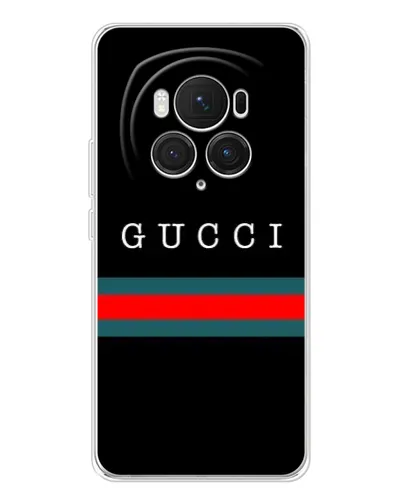 Чехол для Huawei Honor Magic 7 Pro с картинкой «Gucci — красный пояс»