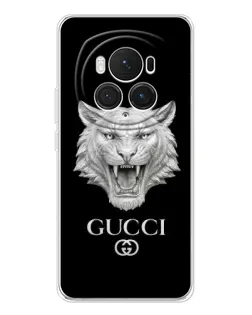 Чохол для Huawei Honor Magic 7 Pro з картинкою «Gucci — срібний лев»