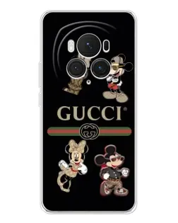 Чохол для Huawei Honor Magic 7 Pro з картинкою «Gucci — герої Disney та монограма»