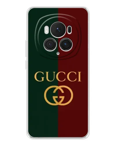 Чохол для Huawei Honor Magic 7 Pro з картинкою «Gucci — темно-зелений градієнт» Чохол для Huawei Honor Magic 7 Pro з картинкою «Gucci — темно-зелений градієнт»
