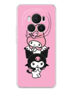 Чехол для Huawei Honor Magic 7 Pro с картинкой «My Melody и Kuromi»
