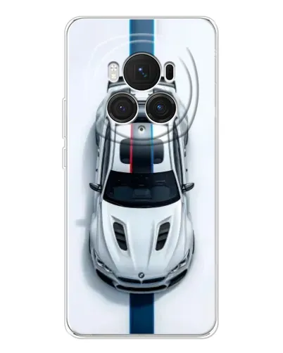 Чехол для Huawei Honor Magic 7 Pro с картинкой «Вид сверху — BMW M»