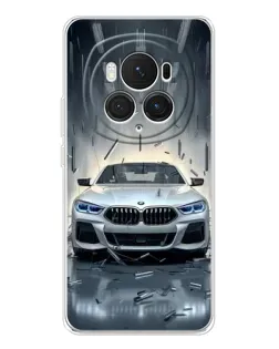 Чехол для Huawei Honor Magic 7 Pro с картинкой «BMW в свете фар»
