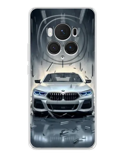 Чехол для Huawei Honor Magic 7 Pro с картинкой «BMW в свете фар»