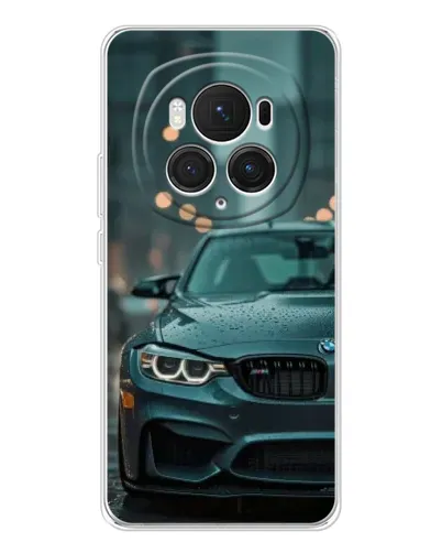 Чехол для Huawei Honor Magic 7 Pro с картинкой «BMW в огнях города»