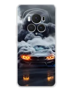 Чехол для Huawei Honor Magic 7 Pro с картинкой «BMW в дыму»