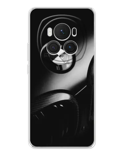 Чехол для Huawei Honor Magic 7 Pro с картинкой «Эмблема BMW — макро»