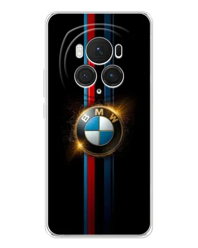 Чехол для Huawei Honor Magic 7 Pro с картинкой «BMW M-Power неон»