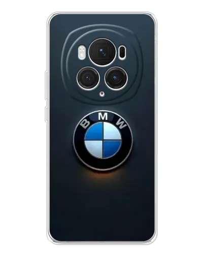 Чехол для Huawei Honor Magic 7 Pro с картинкой «Логотип BMW — минимализм»