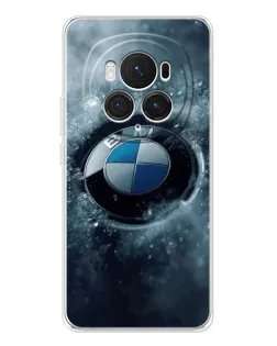 Чехол для Huawei Honor Magic 7 Pro с картинкой «Логотип BMW — лед»