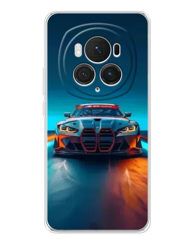 Чохол для Huawei Honor Magic 7 Pro з картинкою «BMW — вогні неону» Чохол для Huawei Honor Magic 7 Pro з картинкою «BMW — вогні неону»