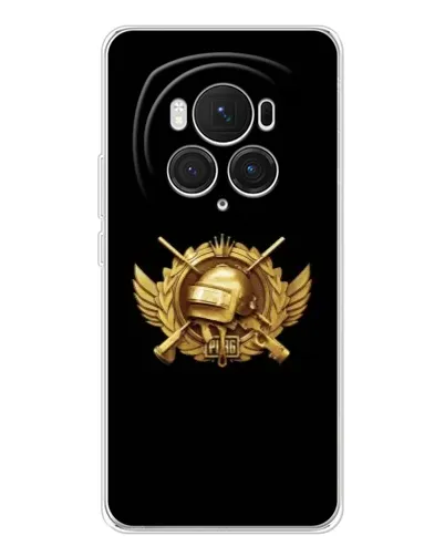 Чехол для Huawei Honor Magic 7 Pro с картинкой «PUBG — оранжевый градиент»