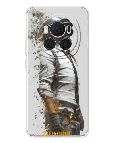 Чехол для Huawei Honor Magic 7 Pro с картинкой «PUBG — боец в пыли»